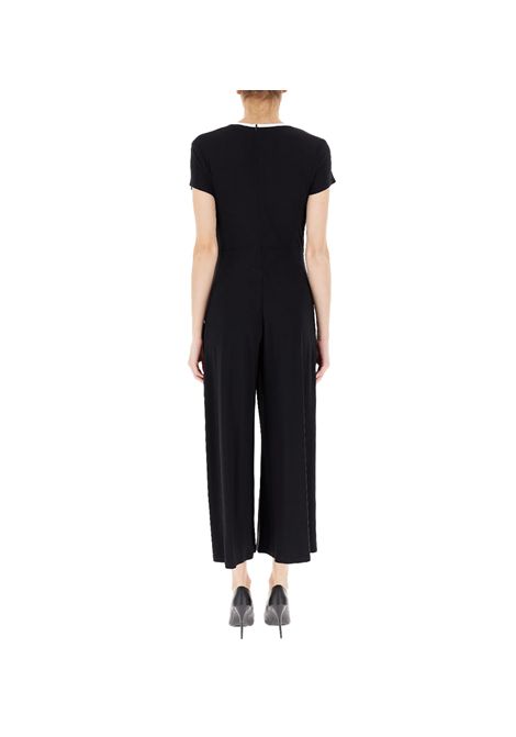 Tuta Joseph Ribkoff donna 251048 Nero regular fit scollo a v elasticizzato zip JOSEPH RIBKOFF | Tute | 251048110